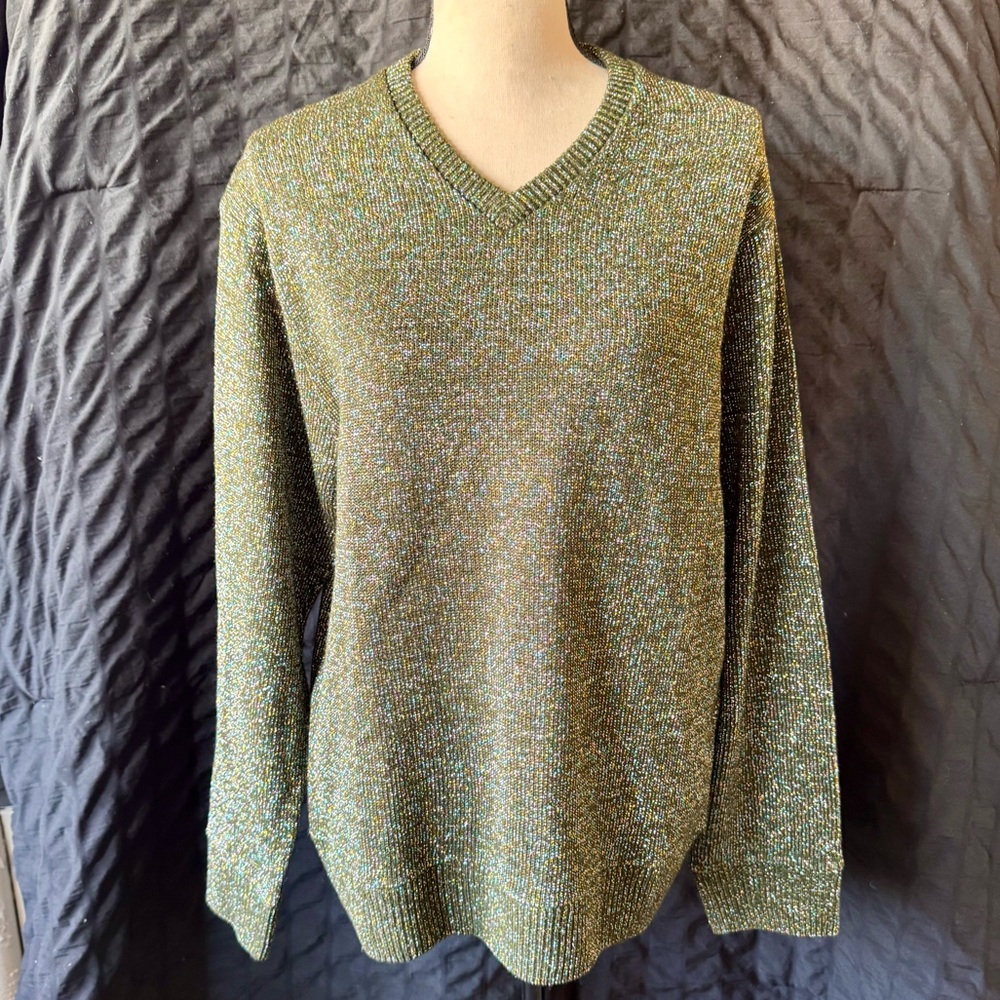Supreme Multicolor V-Neck Sweater